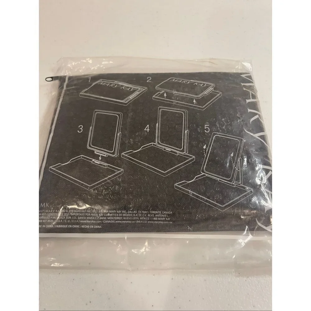 Mary Kay traveling mirror in mesh bag new
